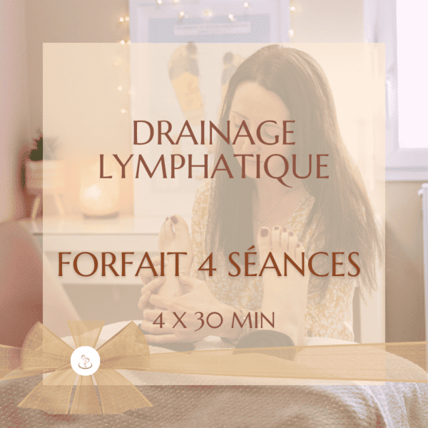 Forfait 4 séances Drainage lymphatique